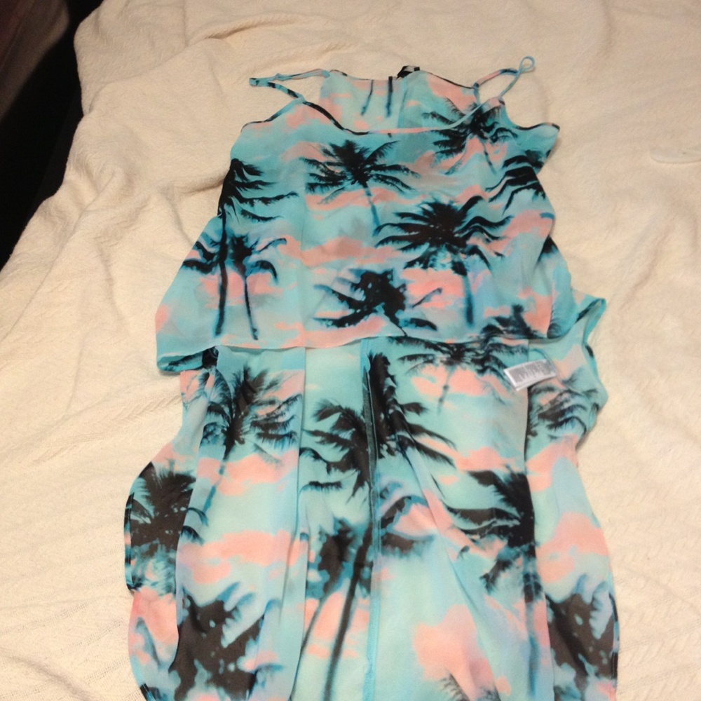 High-low sheer palm trees top